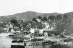Charlotte Amalie   Havnens oprindelige kystlinje