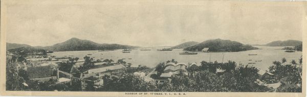 St Thomas havn 1900
