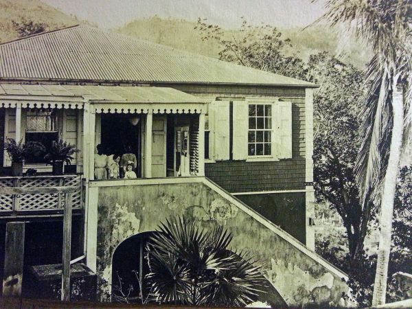 Toldv  sen  Toldkontroll  r Vilhelm Bay    Bays bolig i Charlotte Amalie 1912 1917