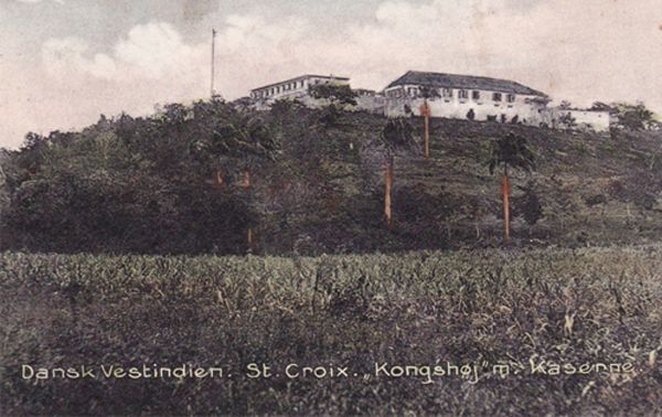 Kingshill kassernen postkort Stender
